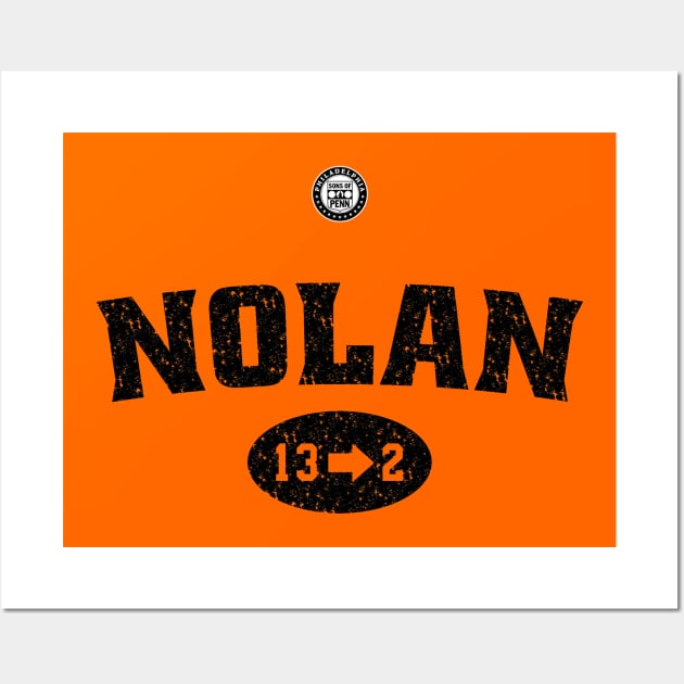 NOLAN (Black) Wall Art by Sons of Penn